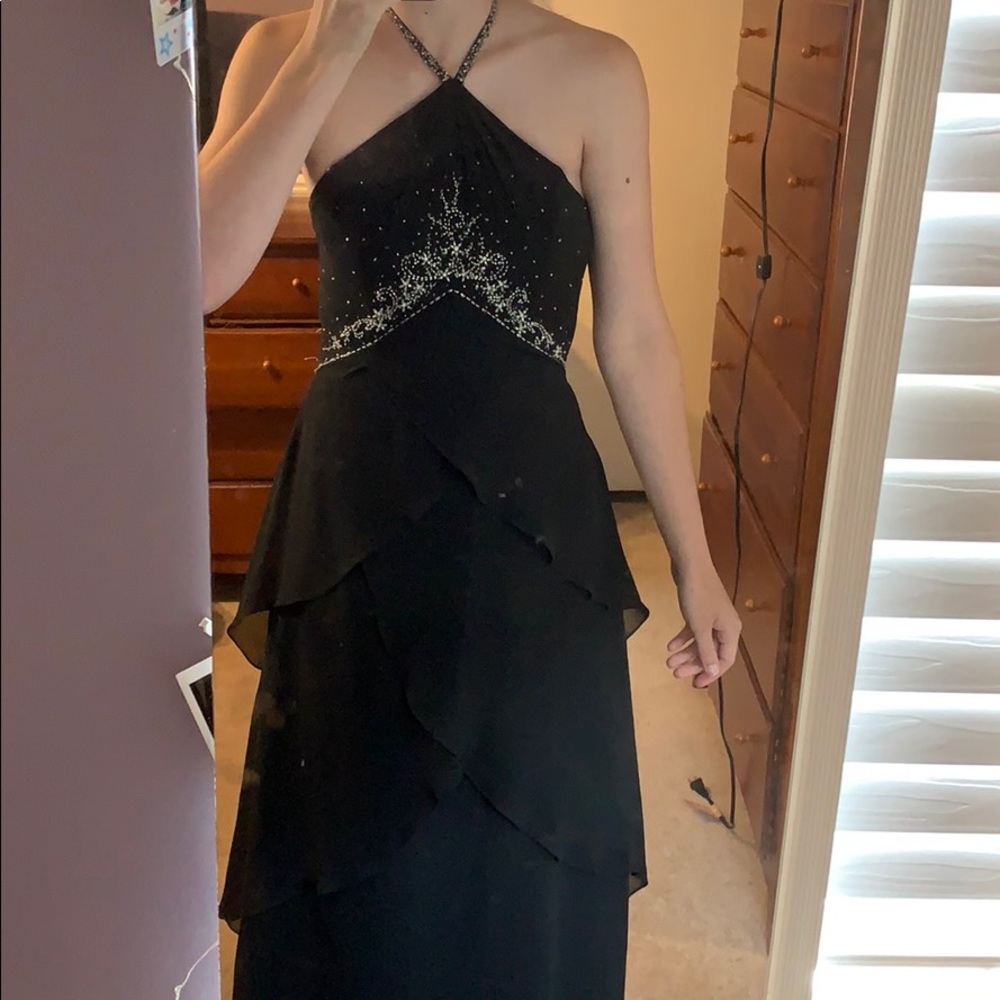 Black homecoming/prom dress